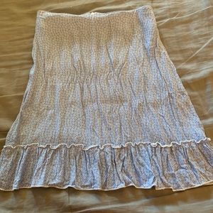 BRANDY MELVILLE- Light blue tight mini skirt